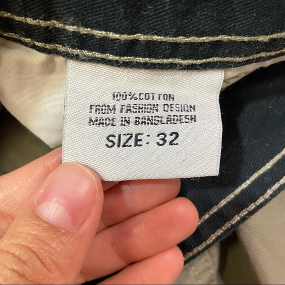 SUPERDRY Men’s Army Green Cargo Pants Size 32 - Picture 8 of 12